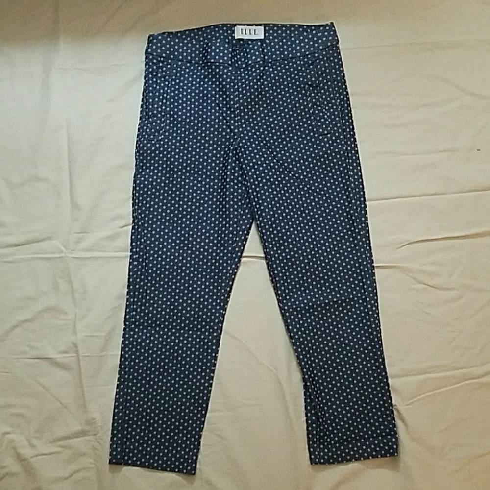 Polka dot Capri pants